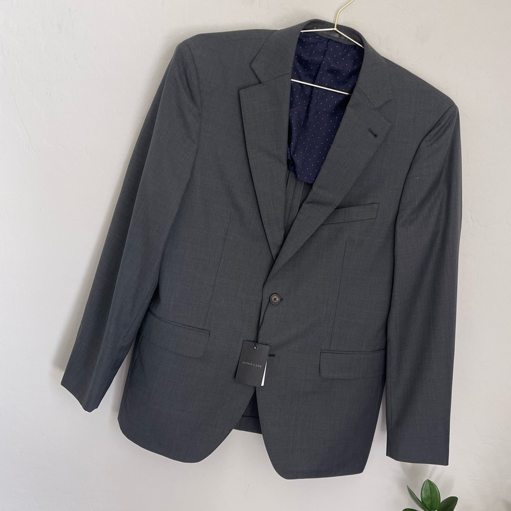 ALTON LANE Tailorer Fit Wool Suit Jacket Blazer Sz 42R NWT